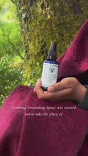 Load and play video in Gallery viewer, Earthing Grounding Spray ~ A micro-moment of forest bathing in a bottle~ Earth Element