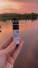Load and play video in Gallery viewer, Dragonfly Rollerball Perfume~ Patchouli~ Petitgrain~ Myrrh~ Rosa Damascena

